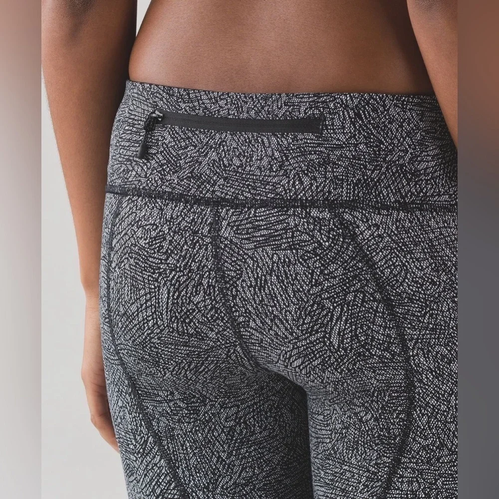 Lululemon Athletica Pace Rival High Rise Crop 19
